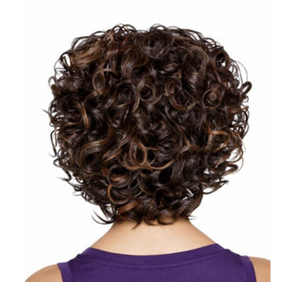 Juego de Peluca Rizada Corta para Mujer - Image 3