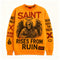 Sudadera Oversized Suelta con Mangas Largas para Hombre