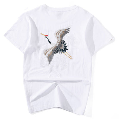 Camiseta de Manga Corta Industrial Bordada para Hombre - Image 5