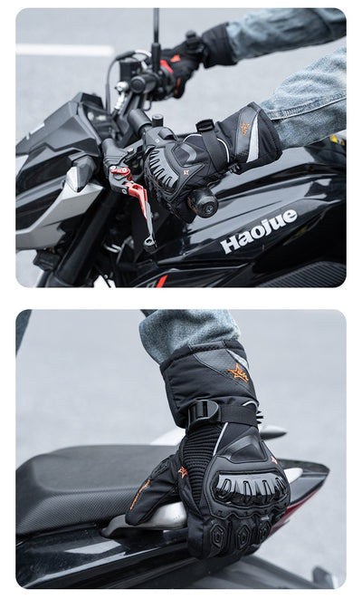 Guantes Térmicos para Motocicleta con Pantalla Táctil - Image 12