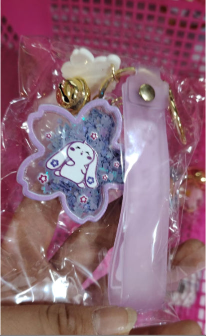Llavero Acrílico Sakura Conejo Oliado con Diseño de Ensueño - Image 10