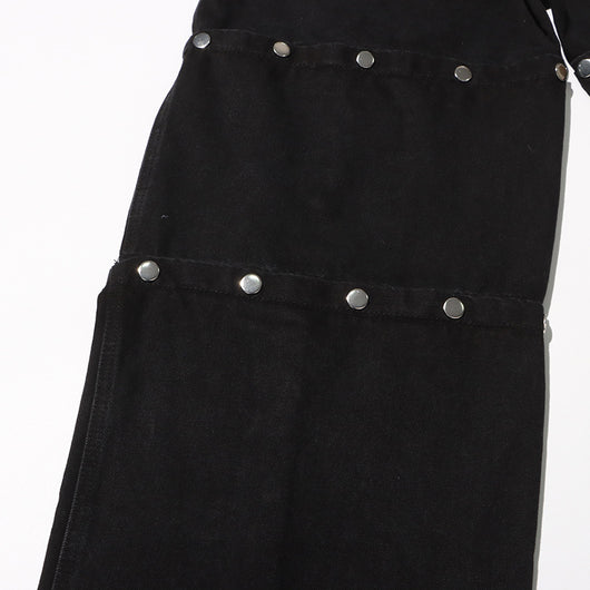 Jeans Talle Alto Irregular con Botones Desmontables - Image 11