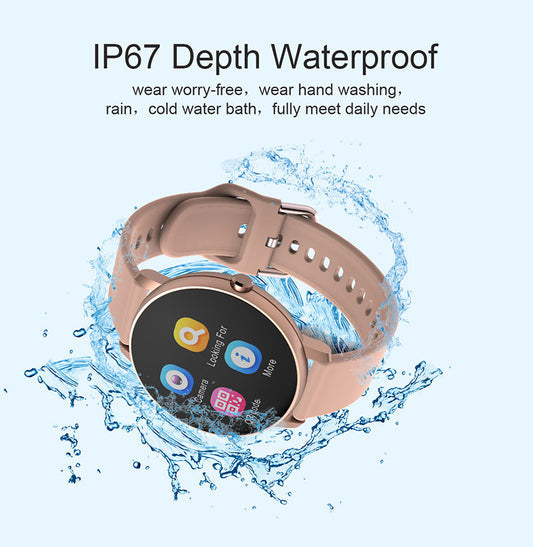 Pulsera Inteligente Full Touch con Monitor de Ritmo Cardíaco y Podómetro