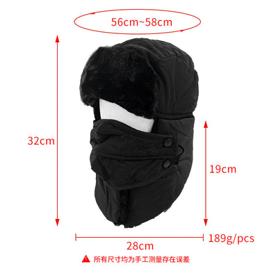 Gorro Térmico Lei Feng con Forro Polar Grueso y Protección de Oídos - Image 11