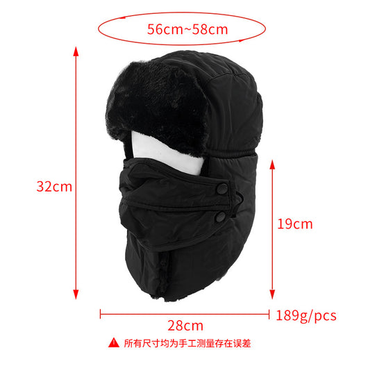 Gorro Térmico Lei Feng con Forro Polar Grueso y Protección de Oídos - Image 11