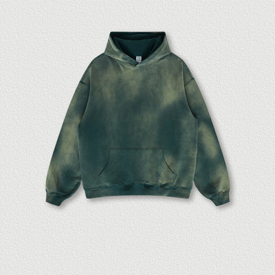 Sudadera Vintage Americana con Capucha y Efecto Desgastado Bayoneta - Image 11