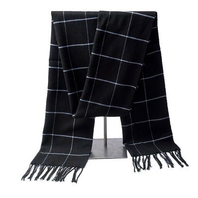 Bufanda Hombre Gruesa de Imitación Cashmere Premium - Image 8