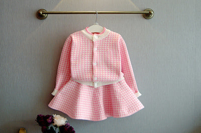 Conjunto de Suéter Tejido Grueso y Cálido para Niñas - Image 6