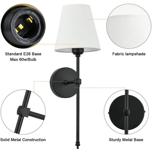 Lámpara de Pared Moderna Nórdica para Dormitorio y Sala de Estar - Image 19