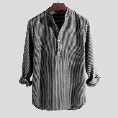 Camisa Hombre a Rayas - Diseño Moderno y Versátil - Image 14