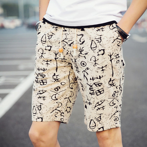 Shorts Casuales Coreanos Slim para Hombre