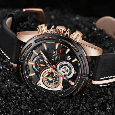 Reloj de Cuarzo Resistente al Agua con Diseño Moderno - Image 4