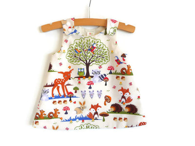 Conjunto de Tres Piezas para Niña - Vestido, Shorts y Diadema - Image 3