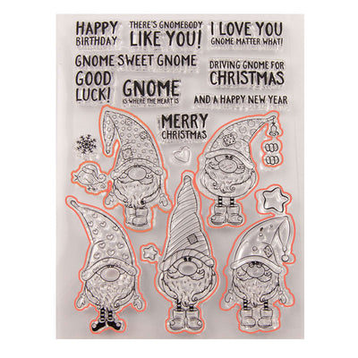 Set de Sellos Navideños Santa y Troqueles de Metal para Scrapbooking DIY - Image 2
