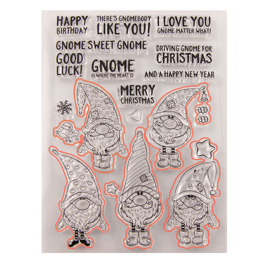 Set de Sellos Navideños Santa y Troqueles de Metal para Scrapbooking DIY - Image 2