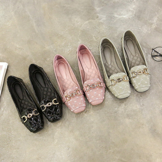 Zapatos Cómodos para Mamá con Hebilla Metálica - Colección Otoño 2021 - Image 2