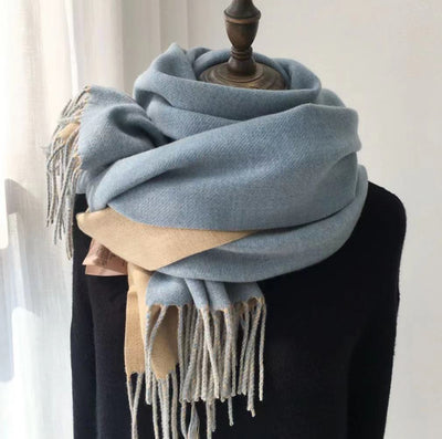 Pañuelo Reversible de Color Sólido para Mujer - Image 18