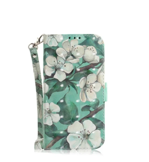 Funda Protectora de Cuero Pintado con Compartimento para Tarjetas - Image 4