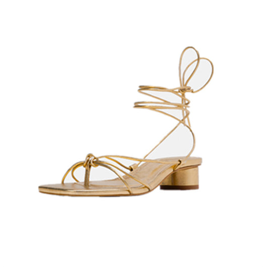 Sandalias Romanas con Cordones y Tacón Grueso para Eventos - Image 7