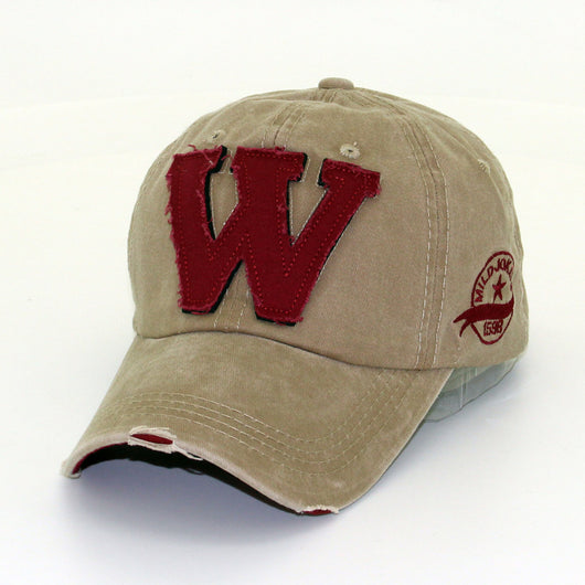 Gorra de Béisbol con Parche de Letra - Image 4