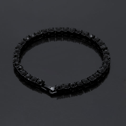 Pulsera Iced Out Dorada para Hombre - Joyería Hip Hop Urbana - Image 9