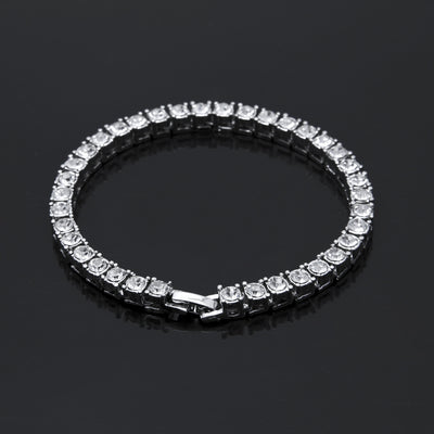 Pulsera Iced Out Dorada para Hombre - Joyería Hip Hop Urbana - Image 11