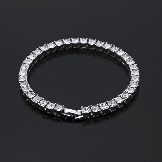 Pulsera Iced Out Dorada para Hombre - Joyería Hip Hop Urbana - Image 11