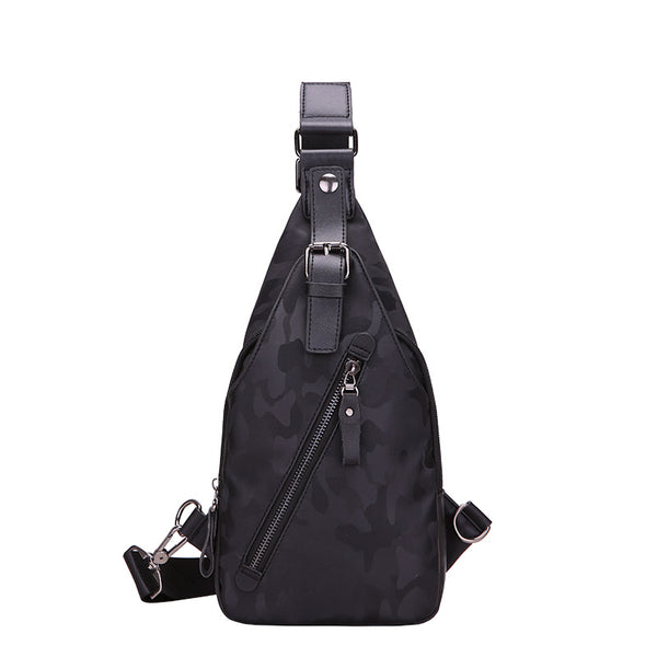 Mochila Táctica Impermeable para Hombre - Bolso Bandolera Camuflaje Estilo Coreano