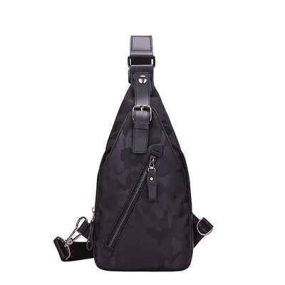 Mochila Táctica Impermeable para Hombre - Bolso Bandolera Camuflaje Estilo Coreano