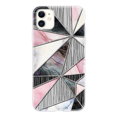 Funda de Mármol para Teléfono - Protección Premium con Estilo