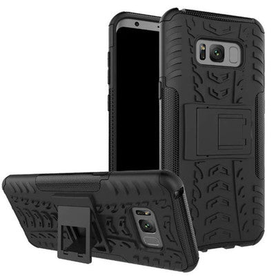 Funda Protectora Samsung Galaxy S8 Plus con Diseño de Neumático y Soporte Integrado - Image 11