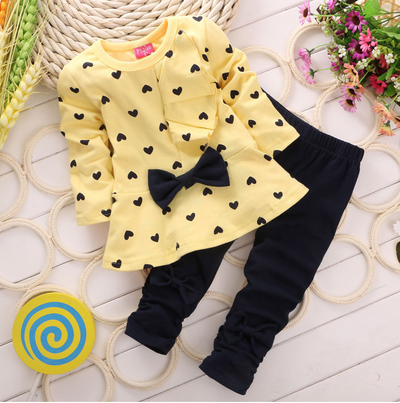 Conjunto Niña Moño Amor - Image 3