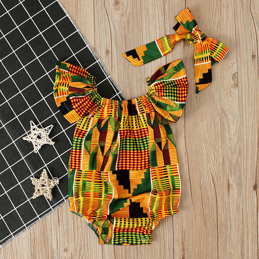 Jumpsuit Infantil con Cinta Estampada - Image 7