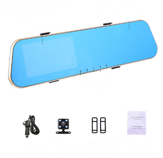 Espejo Retrovisor con Grabadora HD - Cámara de Seguridad para Auto - Image 9