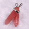 Natural Stone Hexagonal Prism Pendant 40