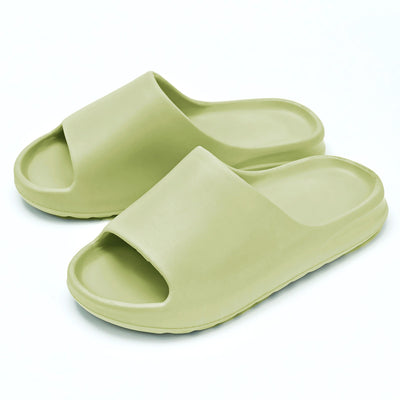 Pantuflas Elevadas con Suela Gruesa y Colores Sólidos para Mujer - Image 9