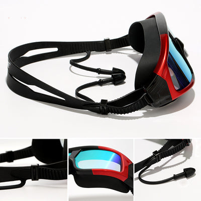 Gafas de Natación HD Antivaho Impermeables con Lentes Amplias - Image 4