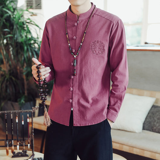 Camisa de Algodón con Bordado Artesanal - Image 6