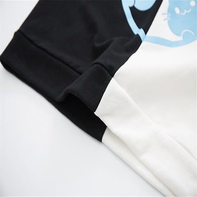 Sudadera con Capucha de Contraste Amplia y Versátil - Image 5