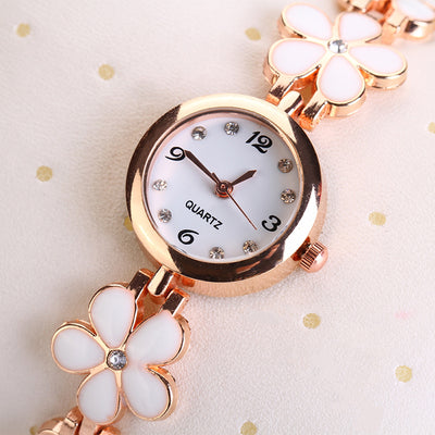 Reloj de Pulsera Floral Elegante - Estilo Casual Lujo - Image 5