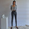 Pantalón Slim Cintura Alta Levantador de Glúteos