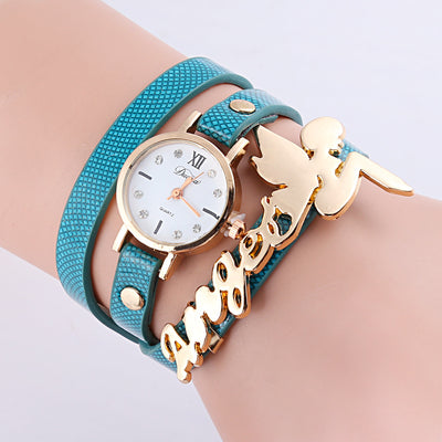 Reloj de Cuarzo para Mujer con Dije Ángel Personalizable - Image 12
