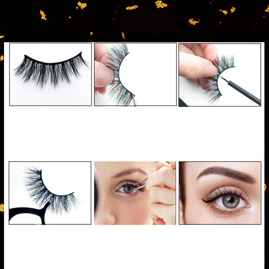 Pestañas de Visón Sintético Natural - Efecto Volumen y Largo - Image 29
