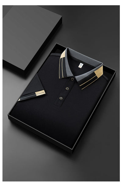 Camisa Casual de Manga Corta con Cuello Solapa para Hombre Adulto - Image 11