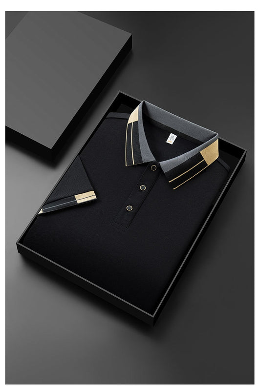 Camisa Casual de Manga Corta con Cuello Solapa para Hombre Adulto - Image 11