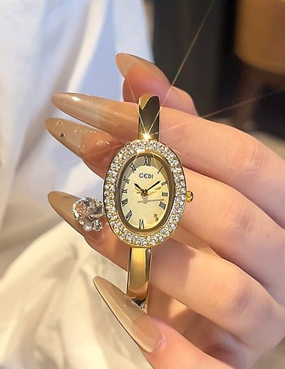 Reloj Pulsera Mujer Diseño Ovalado Elegante - Image 21