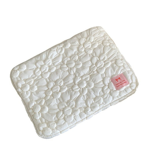 Bolsa para Tablet 13 Pulgadas con Bordado Floral y Algodón Acolchado - Image 3