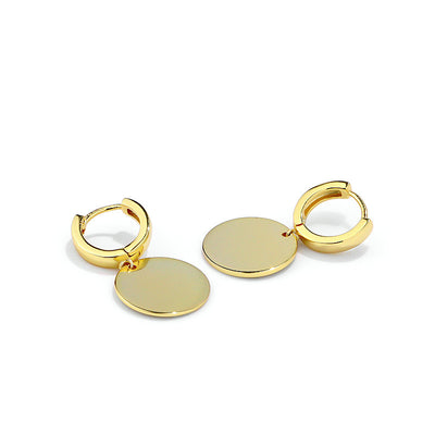 Aretes de Plata Esterlina para Mujer - Lujo Minimalista y Elegancia Moderna - Image 4
