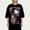 Camiseta Cuello Redondo Manga Corta Unisex Holgada