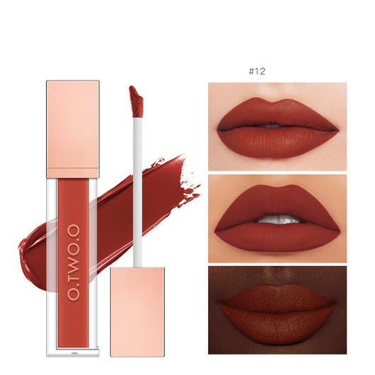 Brillo Labial Mate Terciopelo 18 Colores - Fórmula Larga Duración Anti-transferencia - Image 43